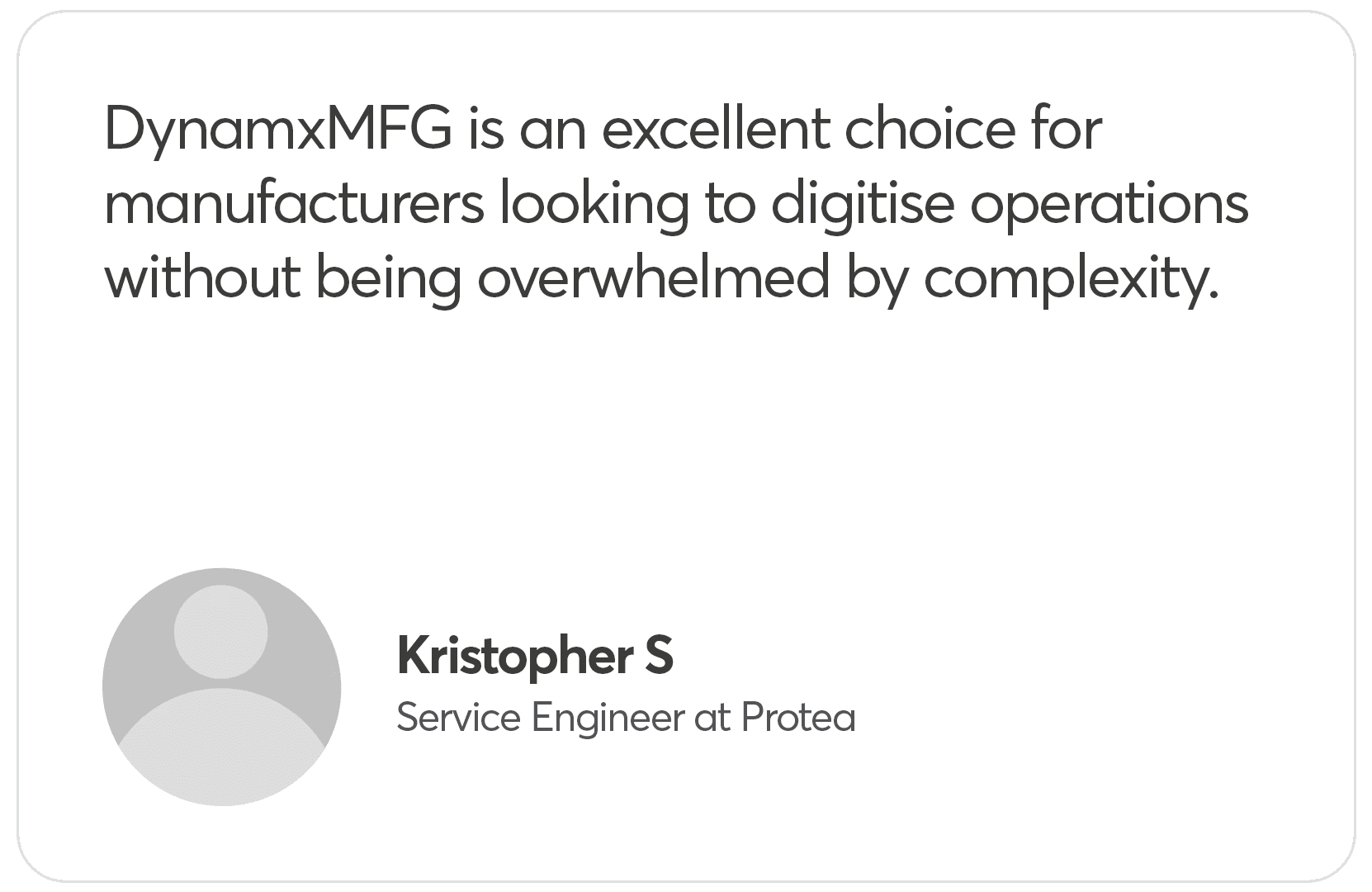 DynamxMFG: Simple digital solutions for manufacturers.