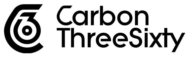 Carbon ThreeSixty logo with stylized 360 icon