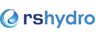 RS Hydro logo with water droplet icon