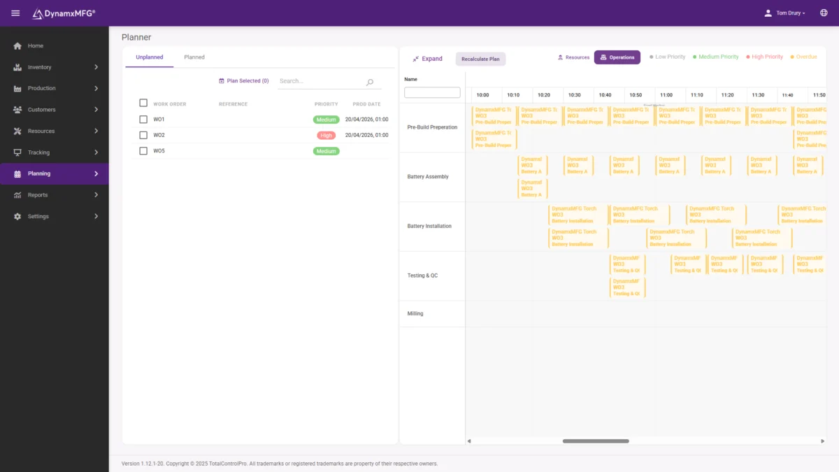 Production Management Software For Manufacturing Companies